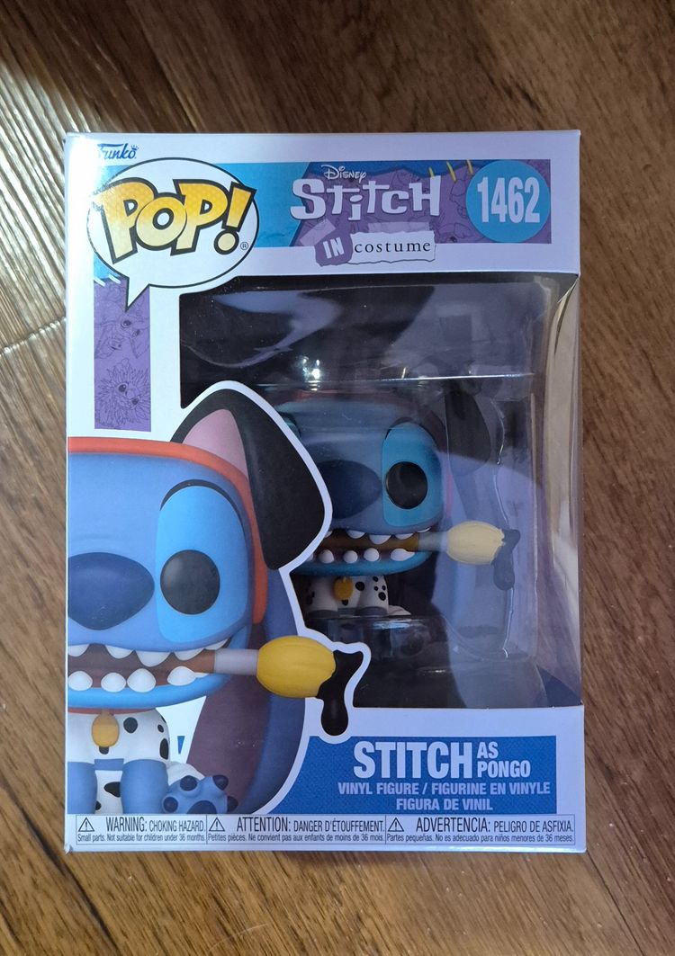 Funko Pop! Disney Stitch As Pongo Vinyl Figure