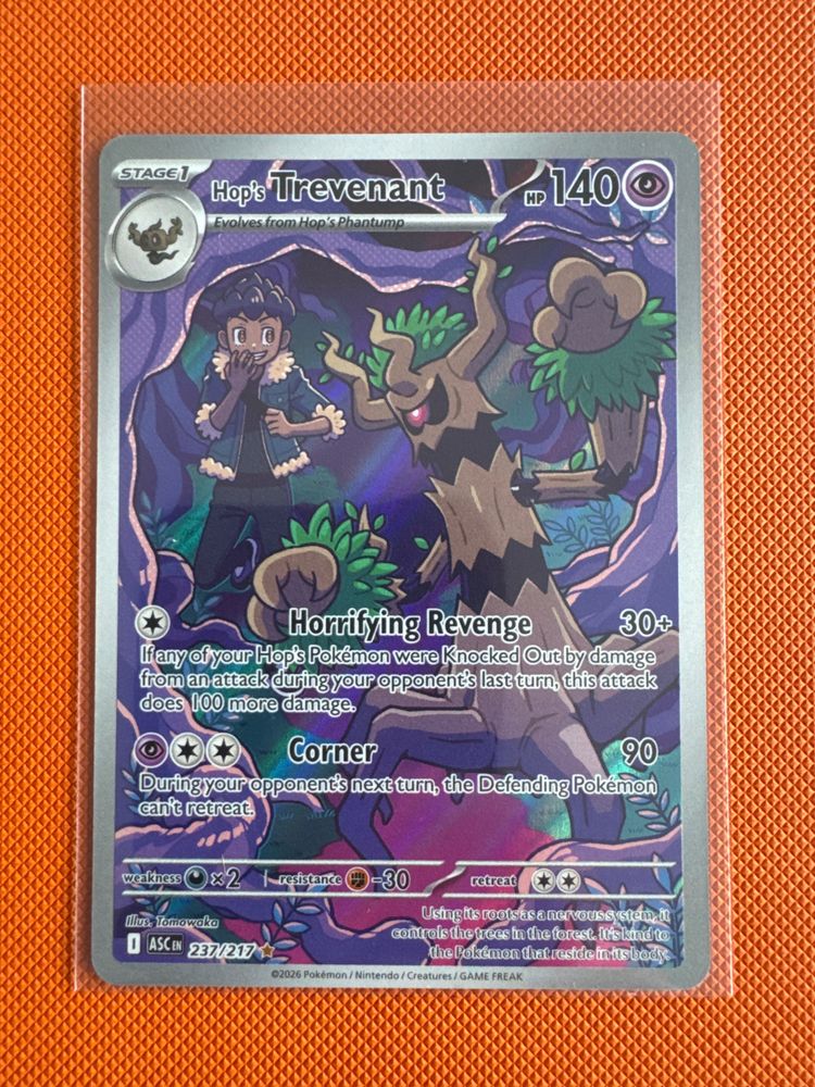 Hop'S Trevenant Pokémon Card