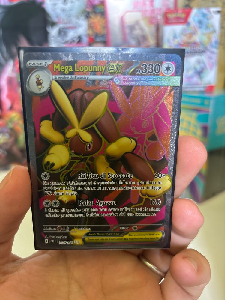 Mega Lopunny Ex Pokémon Card