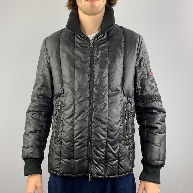 Armani vintage black puffer coat