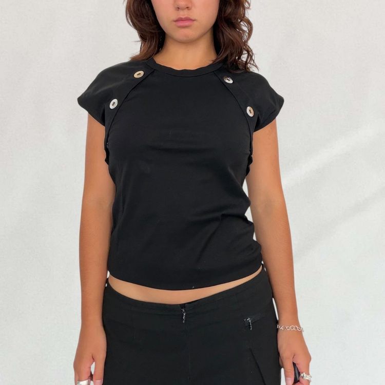 Diesel button T-shirt