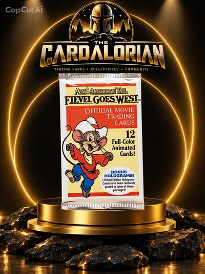 Fievel Goes West x 1 trading Cards