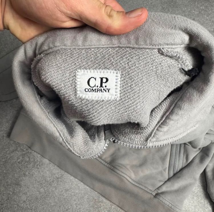 C.P. Company Grey Quarter-Zip Sweatshirt 2