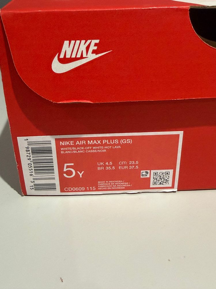 Nike Air Max Plus Pink Coral Uk 4.5 image 6