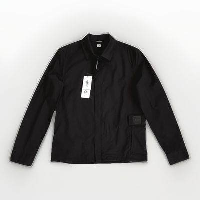 C.P. Company Men’s Overshirt Black Size Small Metropolis Series Shirt Zip Up New