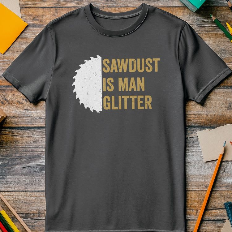 Sawdust Man Glitter T-shirt image 3