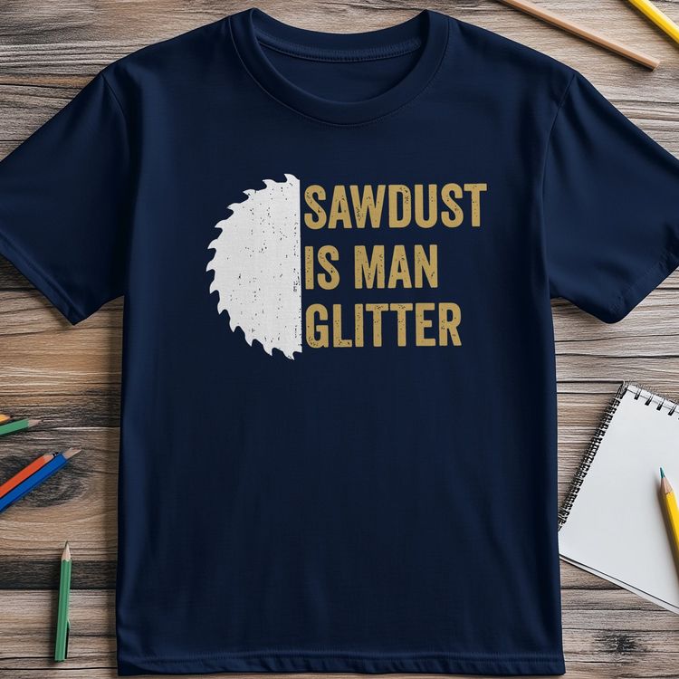 Sawdust Man Glitter T-shirt image 4