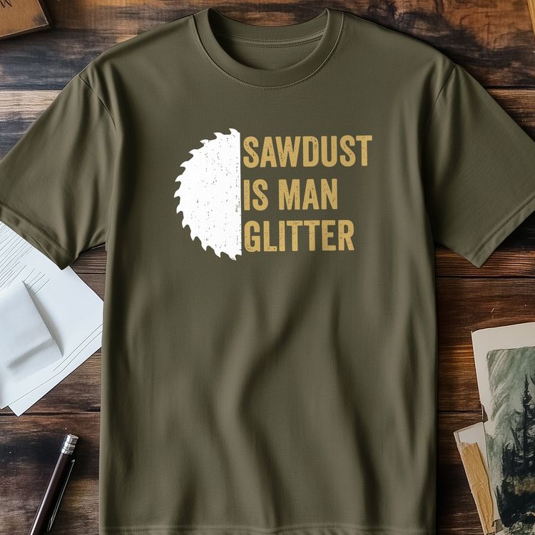 Sawdust Man Glitter T-shirt image 2