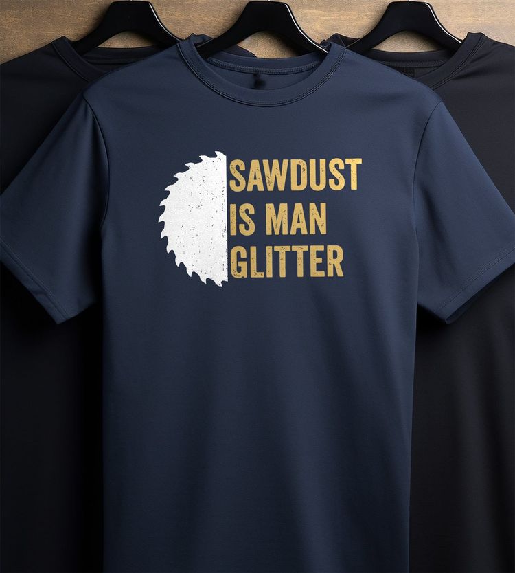 Sawdust Man Glitter T-shirt image 8