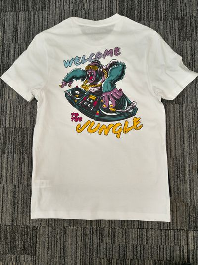 *NEW RELEASE* ZERO13 Welcome to the Jungle White T-Shirt,new,All sizes
