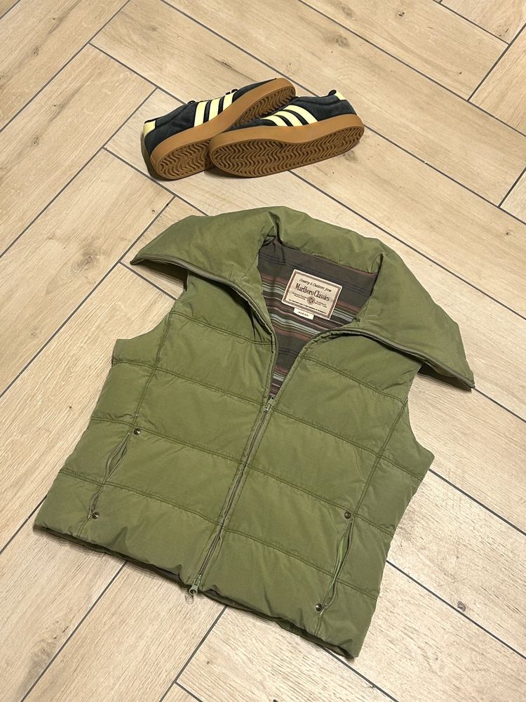 Marlboro Classics Green Padded Vest