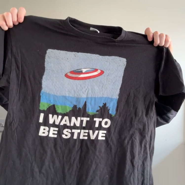 Marvel marvel m i want to be steve product image