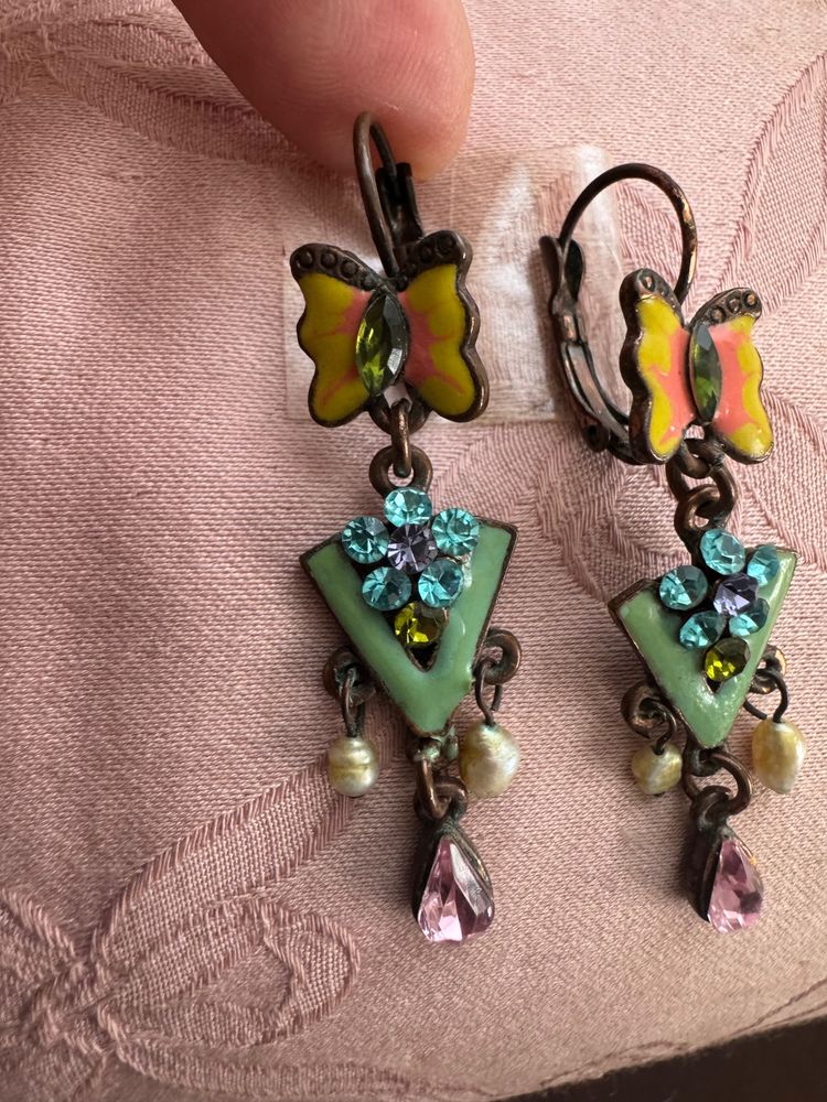 Butterfly Drop Earrings