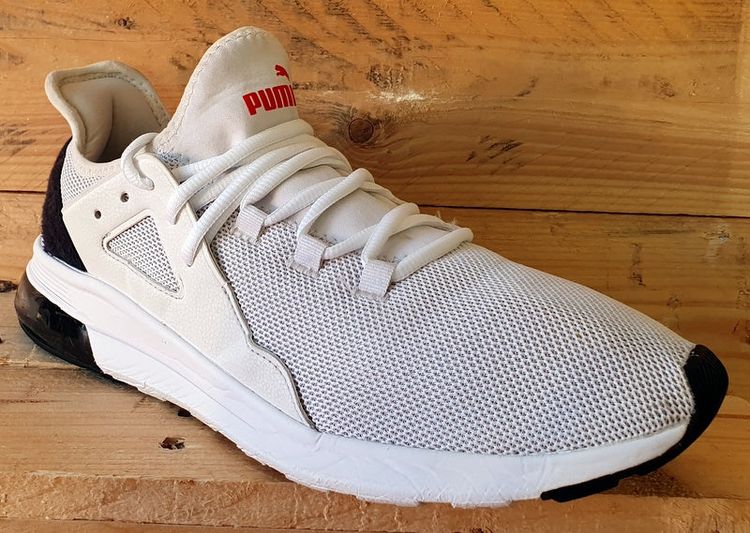 Puma Electron Street Running Low Textile Trainers UK11/US12/EU46 388164-27 White image 4