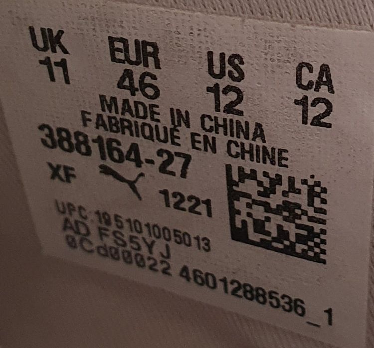 Puma Electron Street Running Low Textile Trainers UK11/US12/EU46 388164-27 White image 11
