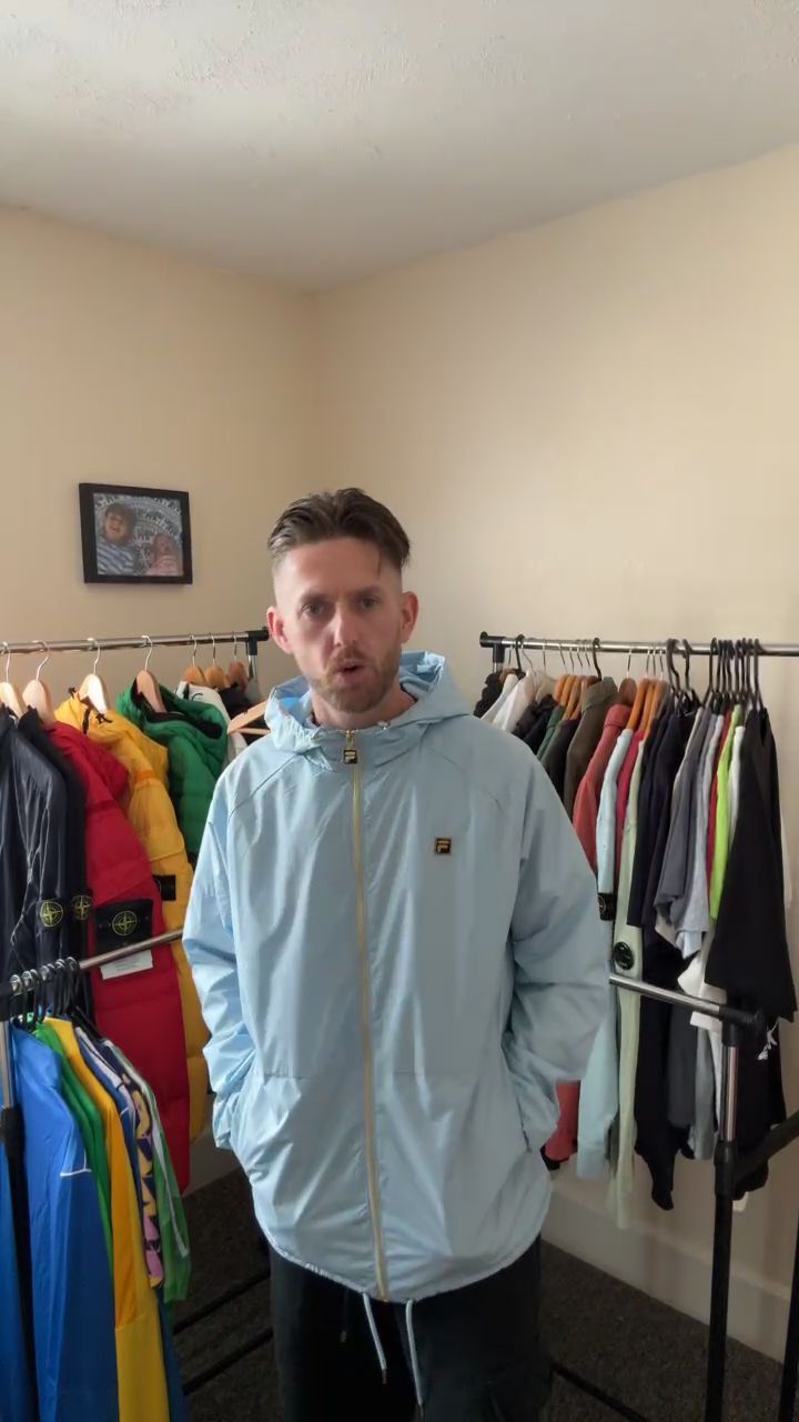 Fila 80s Casual Classics Collab Windbreaker Jacket image 1