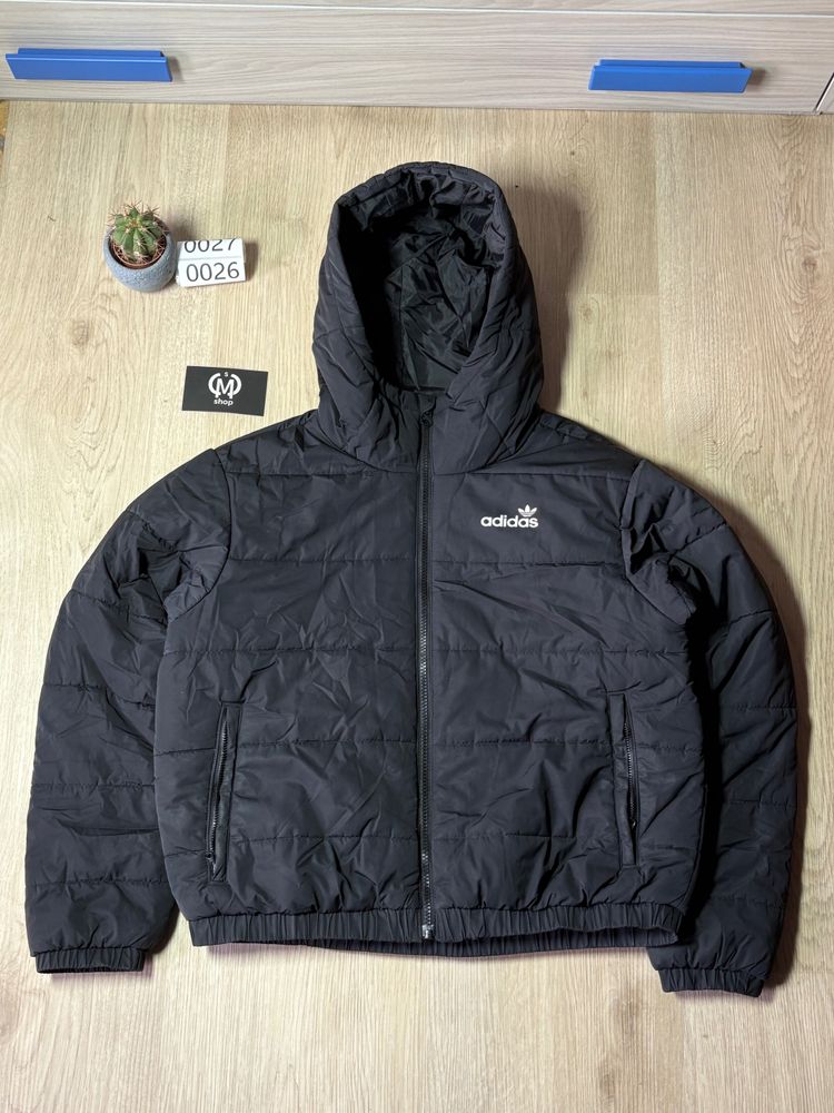 Adidas Black Hooded Jacket