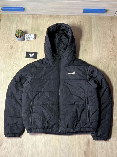 Adidas Black Hooded Jacket