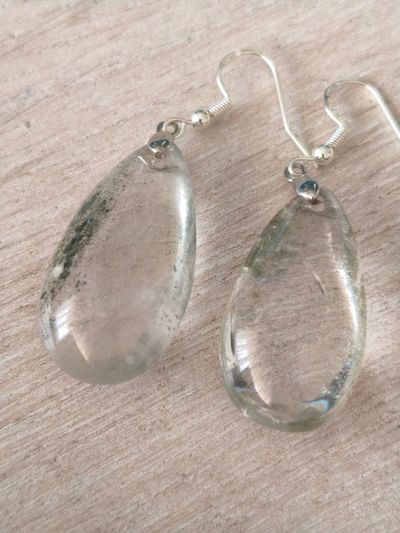PENDIENTES PLATA DE LEY 925 -LUDOLITA-