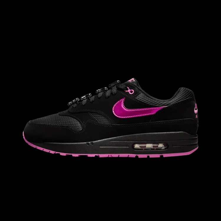 Nike air max 1 san vakentino Black And Pink Sneakers