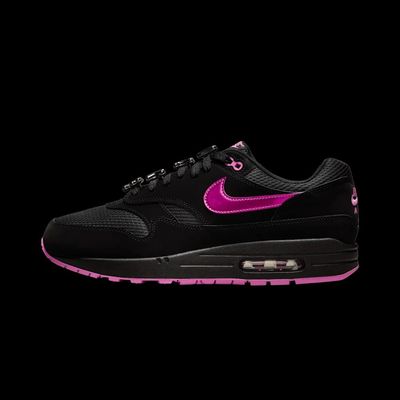 Nike air max 1 san vakentino Black And Pink Sneakers