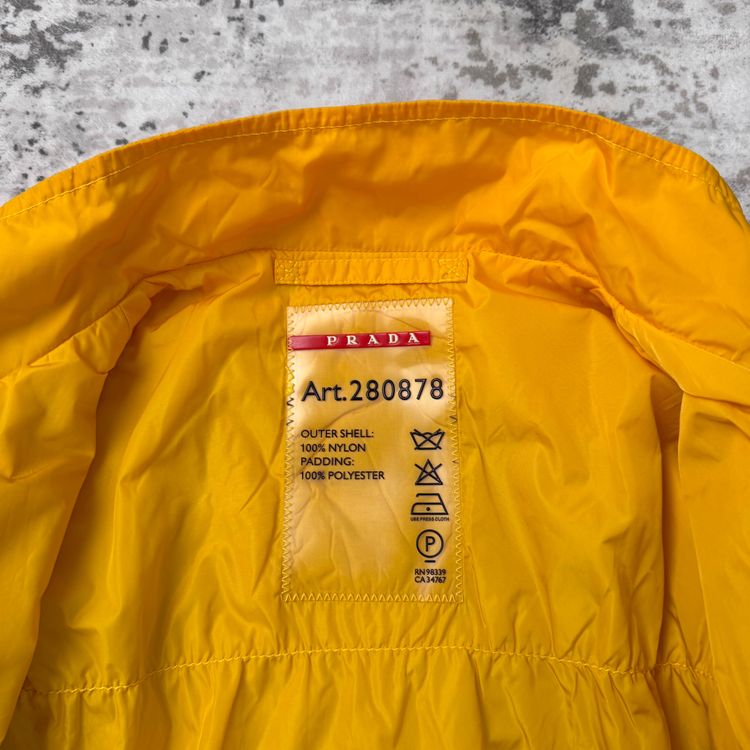 Vintage Women's Prada Sport Nylon Windbreaker (S) image 4