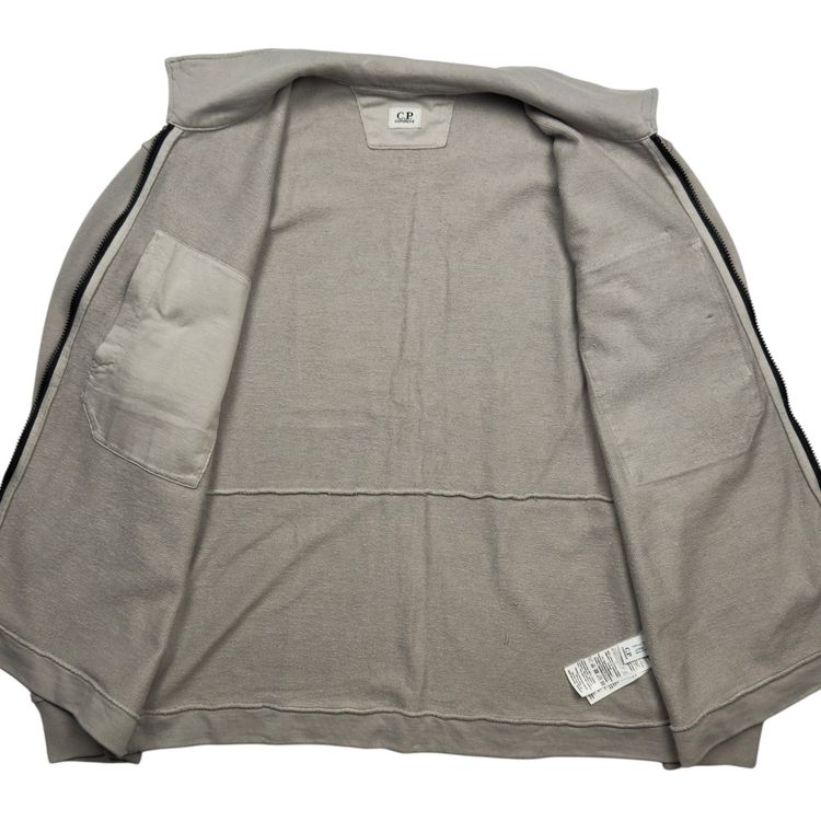 S/S 24 C.P. Company Utility Pocket Fleece Overshirt - Grey imagen 8