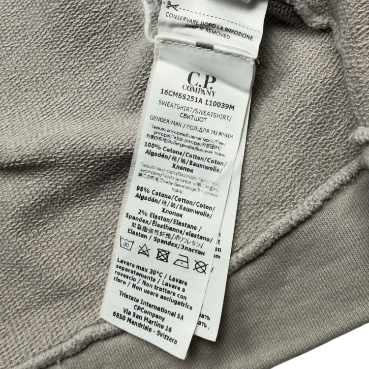 S/S 24 C.P. Company Utility Pocket Fleece Overshirt - Grey imagen 5