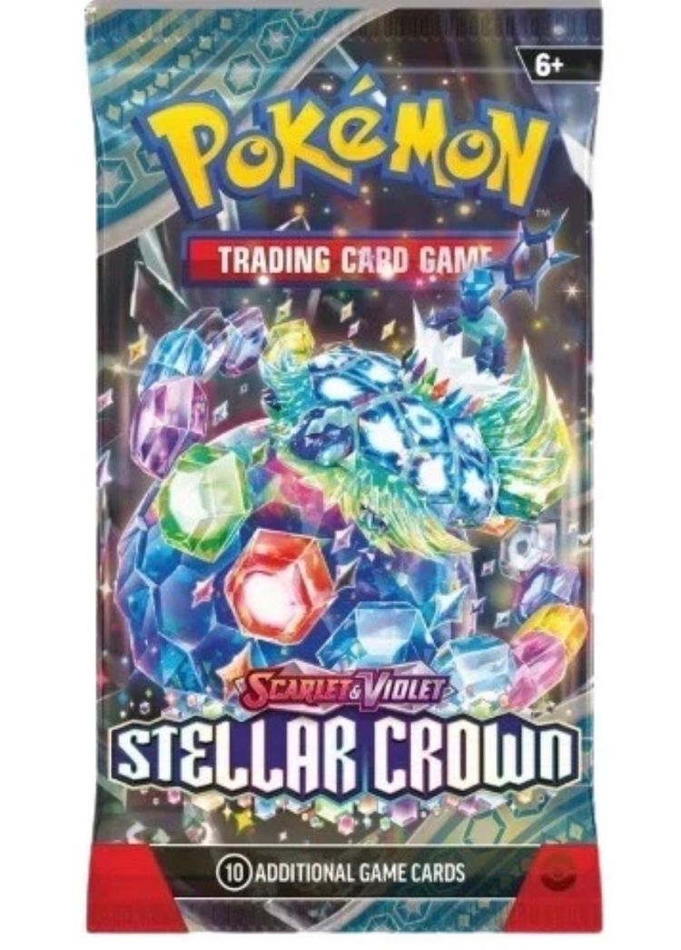 Pokémon Trading Card Game Scarlet & Violet Stellar Crown Booster Pack
