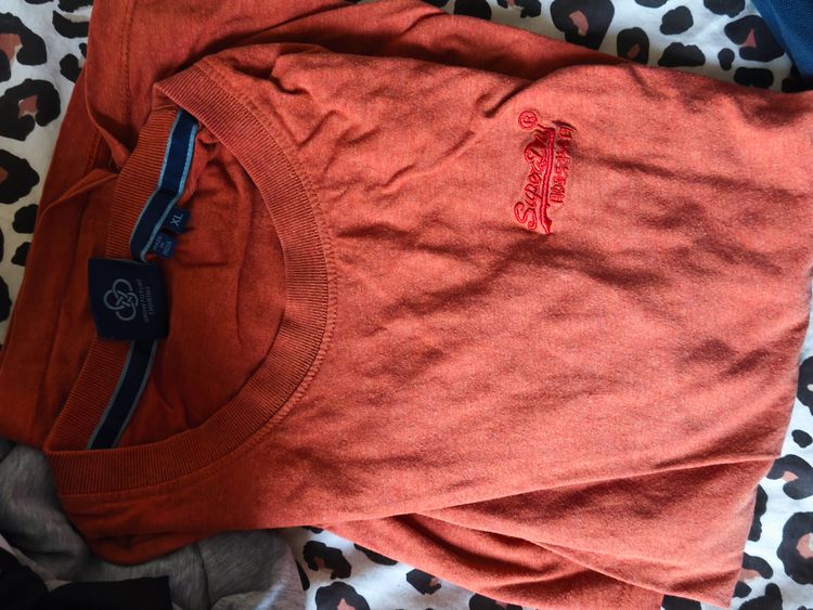 Superdry Orange Sweatshirt