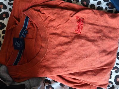 Superdry Orange Sweatshirt
