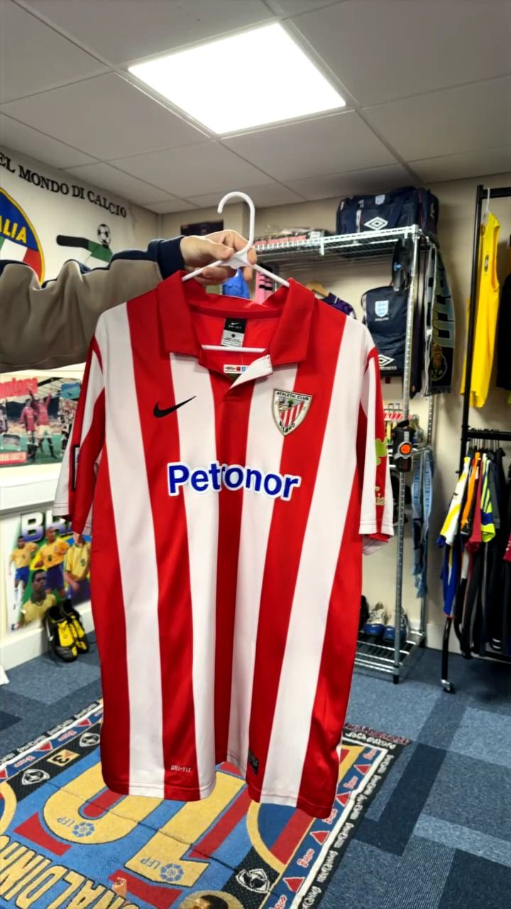Majestic Athletic Athletic Bilbao 2013 Home Shirt (L) product image