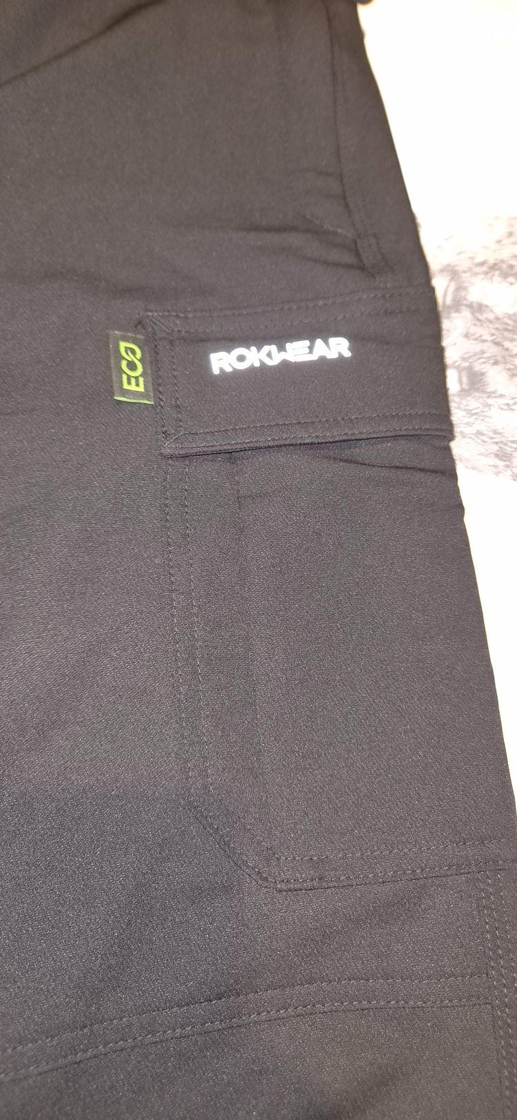Rokwear Black Jogger Pants 6