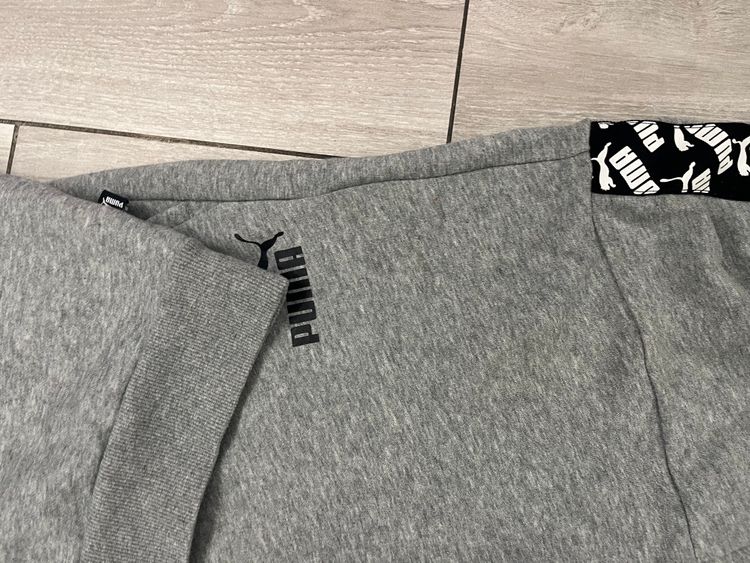 Puma Grey Sweatshirt And Sweatpants Set imagen 3