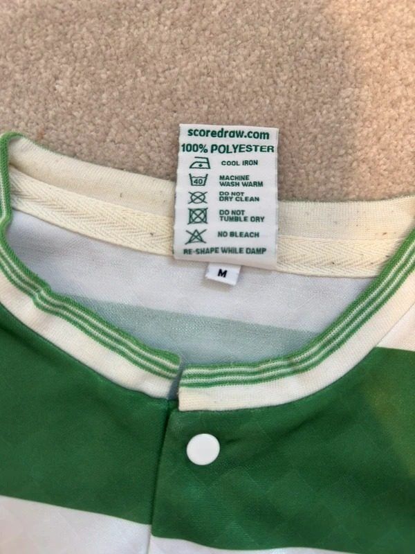 Green And White Striped Shirt imagen 3