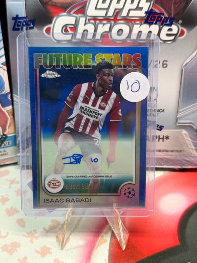 Topps Chrome Future Stars Football Trading Card Isaac Babadi