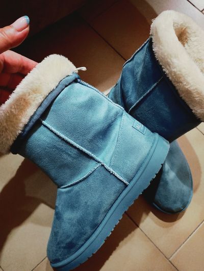Alcott Blue Suede Winter Boots 2