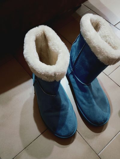 Alcott Blue Suede Winter Boots 5