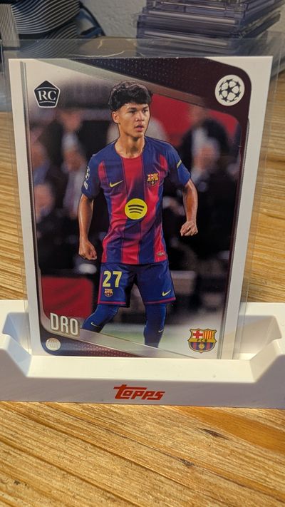 Pedro “Dro” Fernández RC Topps UEFA Champions League FC Barcelona