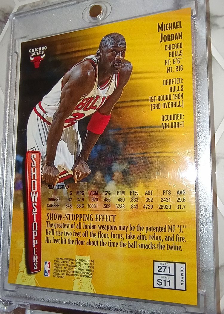 Immagine di Rare Michael Jordan 1994 Upper Deck SP Red MJ1 Chicago Bulls 2