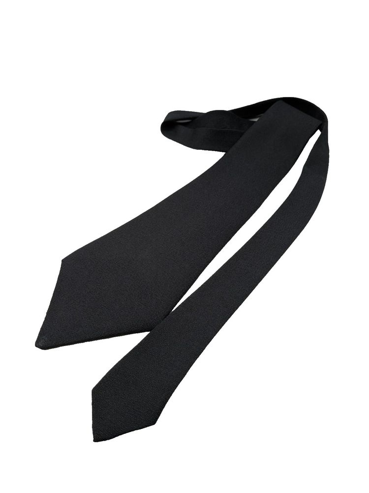 Cravatta uomo grigio antracite Misto Seta Made in Italy – tinta unita elegante 8 image 7