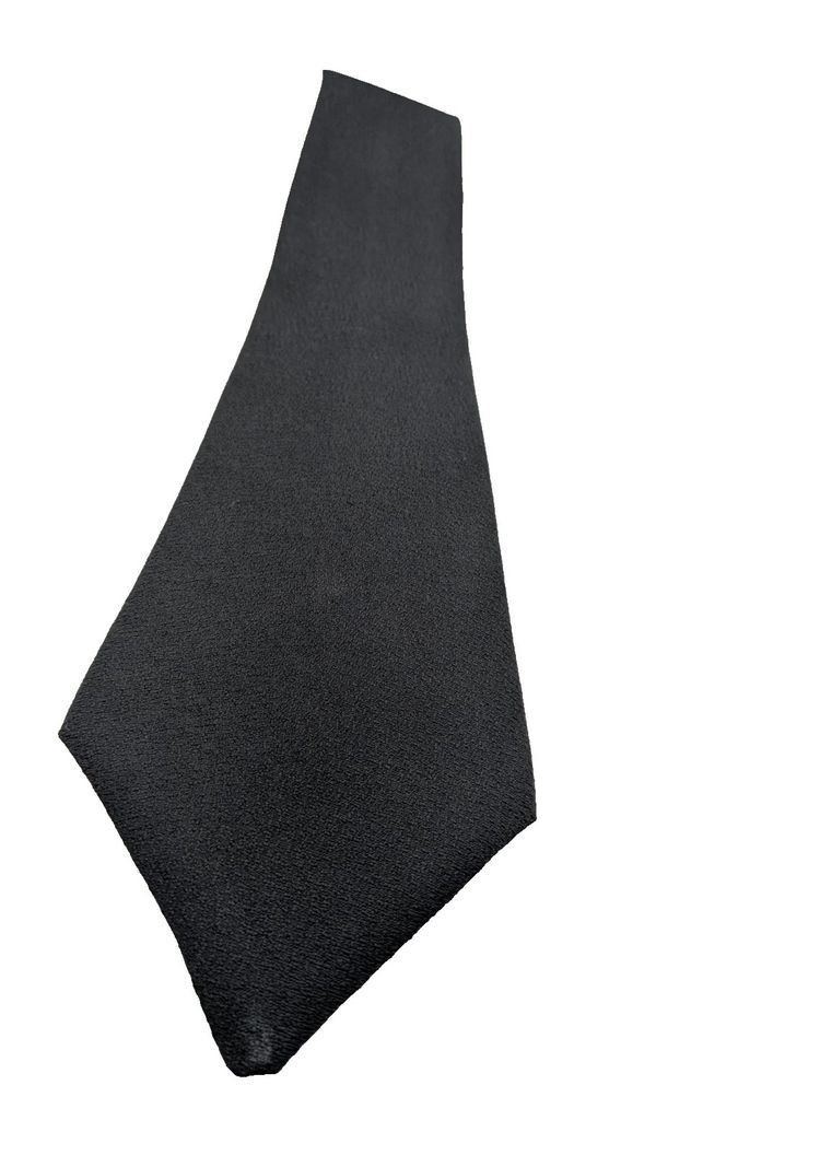 Cravatta uomo grigio antracite Misto Seta Made in Italy – tinta unita elegante 8 image 6