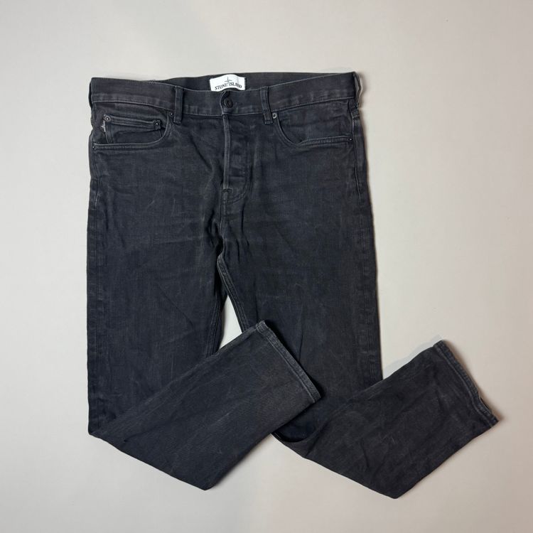 Stone Island Black RE-T Jeans - W32 L34 image 2