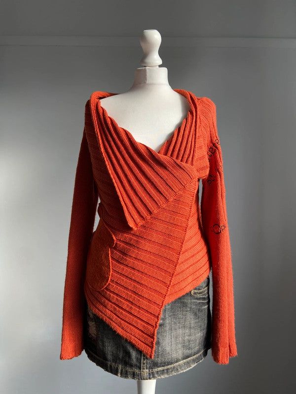 Cop Copine Wrap Jumper - Size S/M image 1