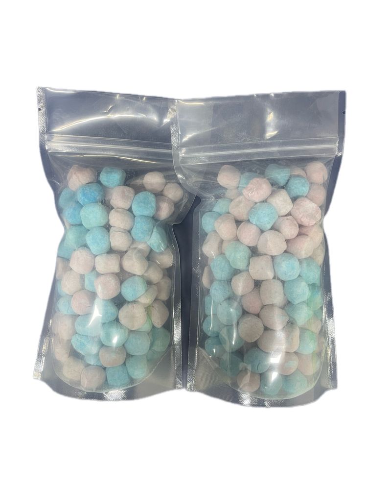 Massive 1kg of bubblegum Bon Bon’s the real dusted ones 2x 500g bags  obraz 1