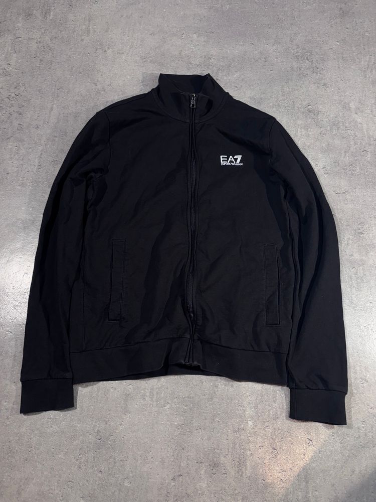 Emporio Armani Ea7 Emporio Armani Black Zip-Up Jacket product image
