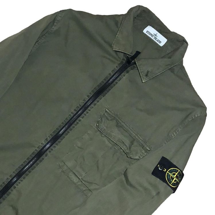Stone Island Green Stone Island Overshirt Jacket product image