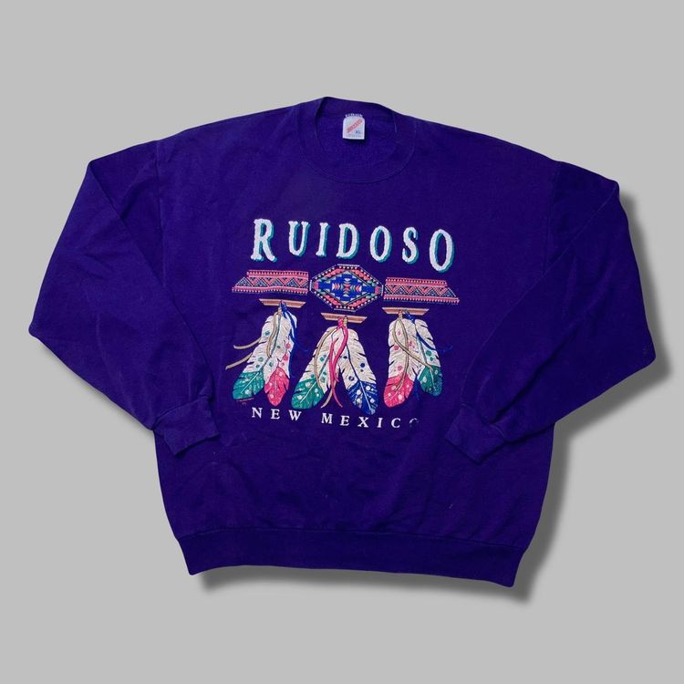 Jerzees Vintage jumper▪️colour  purple ▪️by jerzees▪️ size XL product image
