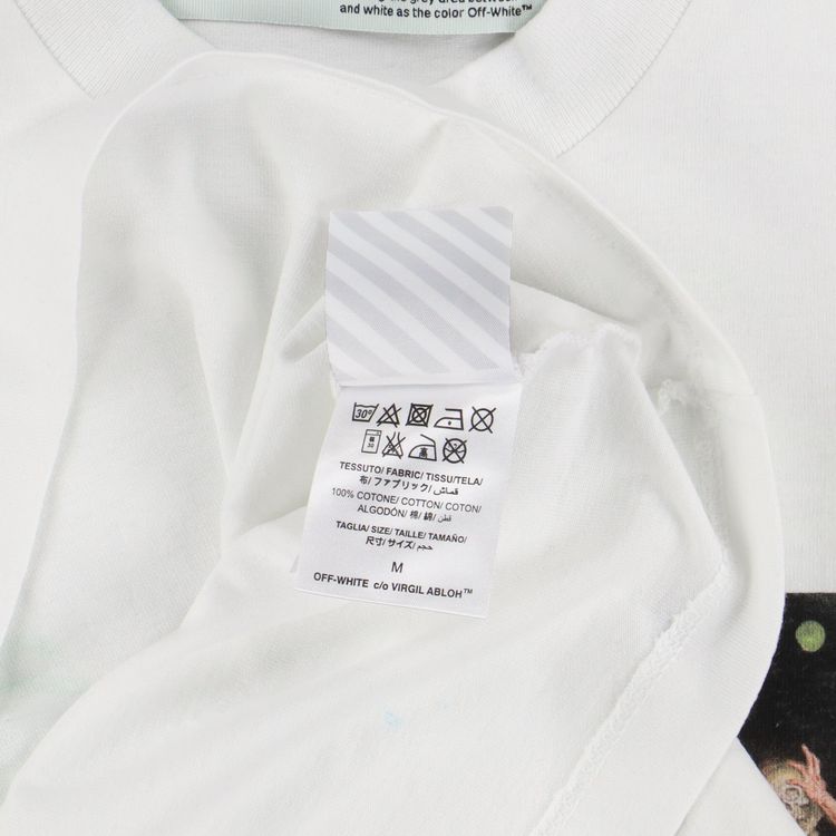 Off-White White Pascal Painting Golden Ratio Logo T-Shirt image 7