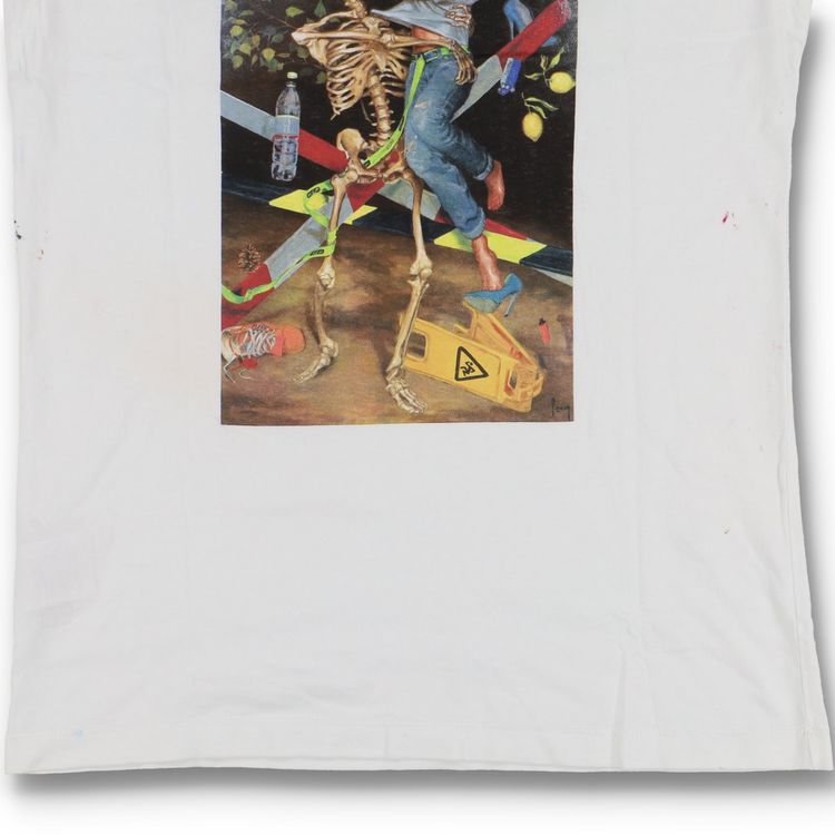 Off-White White Pascal Painting Golden Ratio Logo T-Shirt image 2